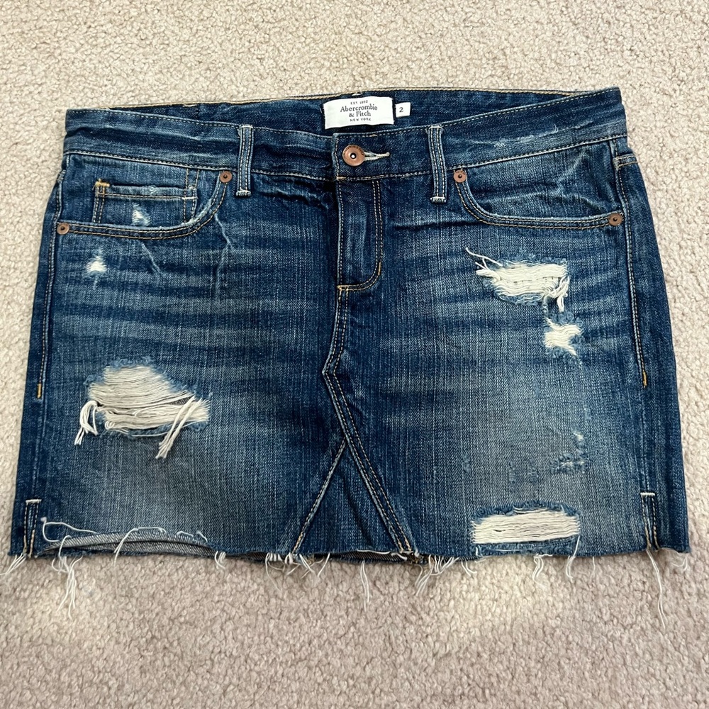 Abercrombie & Fitch Denim Skirt